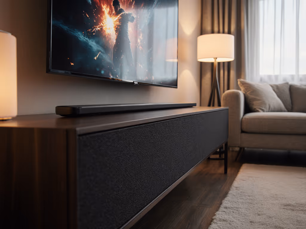 Compact Soundbar That Won't Block Your TV