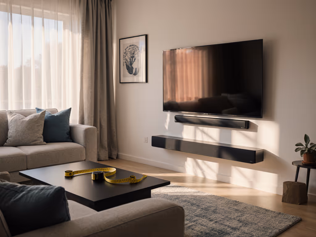 Small Soundbar for TV: Room Size Performance Tested
